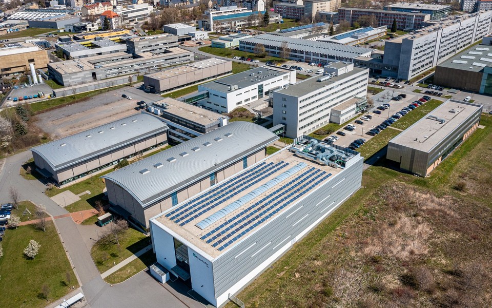 Aerial image of Fraunhofer IWU